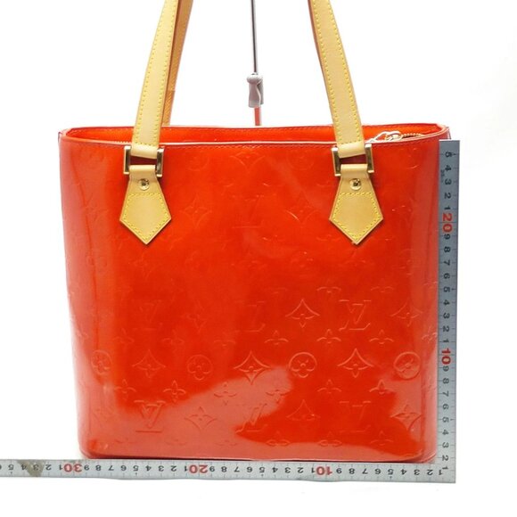 Louis Vuitton Houston Red Vernis Hand Bag mon621-101525 - Picture 2 of 16